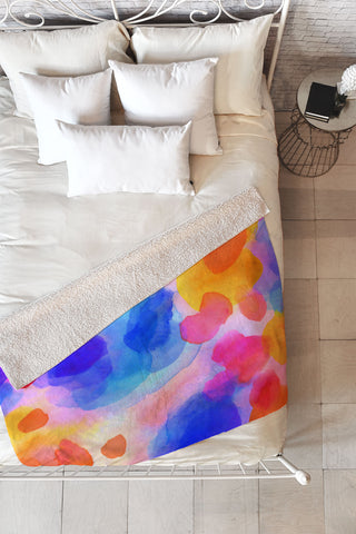 Jacqueline Maldonado Elixir Fleece Throw Blanket
