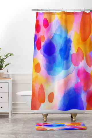 Jacqueline Maldonado Elixir Shower Curtain And Mat