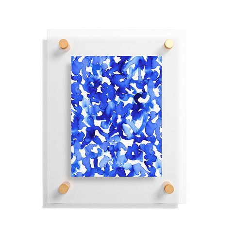 Jacqueline Maldonado Energy Blue Floating Acrylic Print