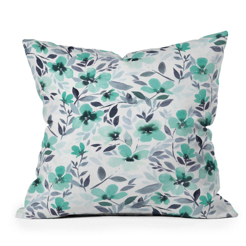 Jacqueline Maldonado Espirit Mint Throw Pillow