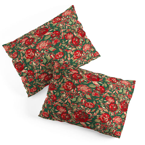 Jacqueline Maldonado Farmhouse Floral Christmas Pillow Shams