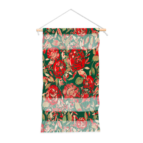 Jacqueline Maldonado Farmhouse Floral Christmas Wall Hanging Portrait