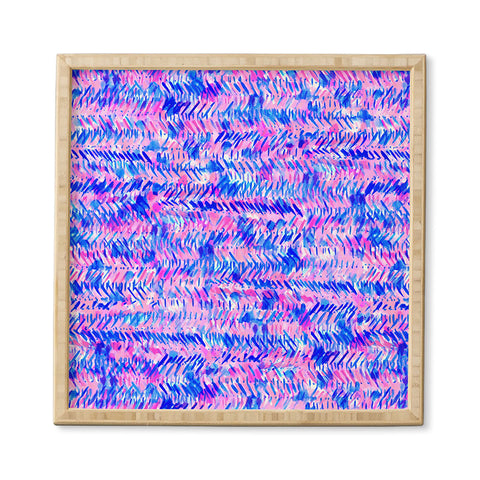 Jacqueline Maldonado Fervor Pink Framed Wall Art