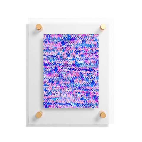 Jacqueline Maldonado Fervor Pink Floating Acrylic Print