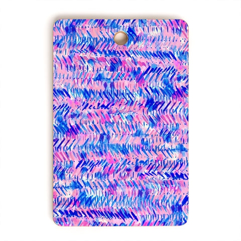 Jacqueline Maldonado Fervor Pink Cutting Board Rectangle