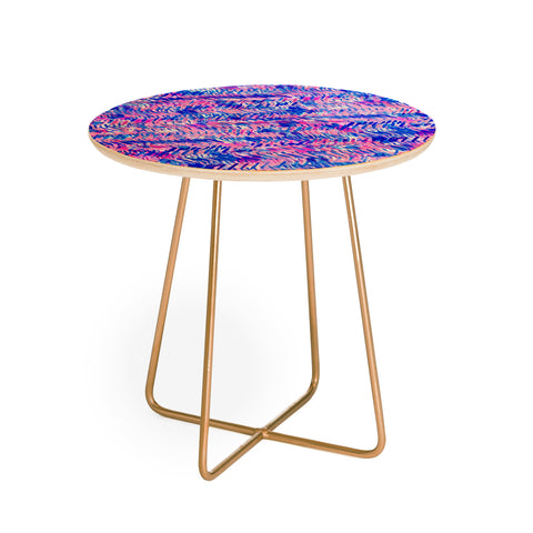 Jacqueline Maldonado Fervor Pink Round Side Table
