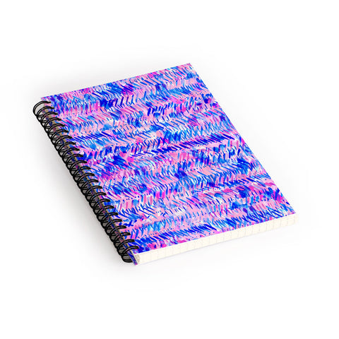 Jacqueline Maldonado Fervor Pink Spiral Notebook