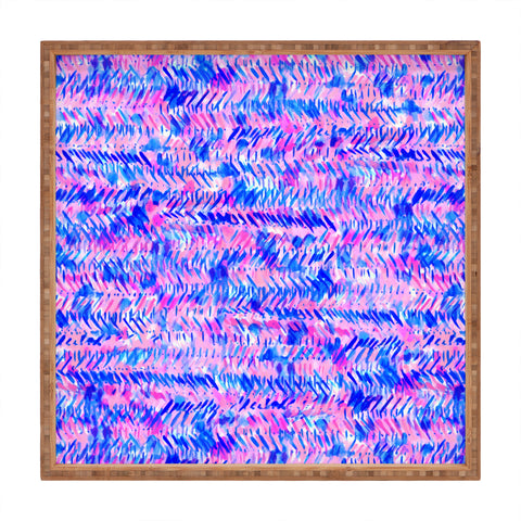 Jacqueline Maldonado Fervor Pink Square Tray