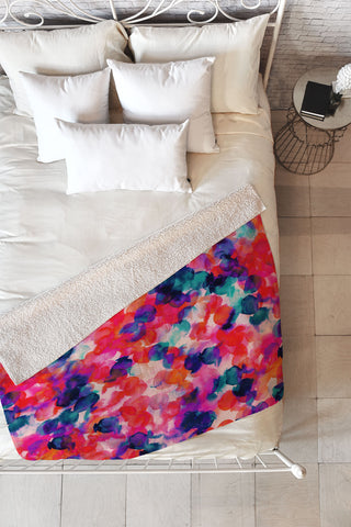 Jacqueline Maldonado Filigree Fleece Throw Blanket