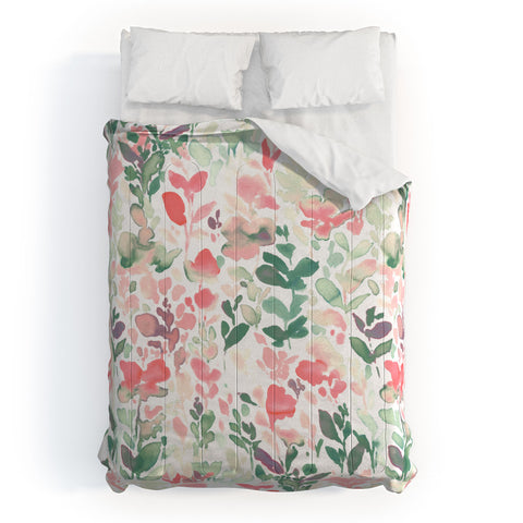 Jacqueline Maldonado Flirt Pale Green Comforter