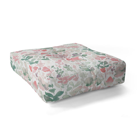 Jacqueline Maldonado Flirt Pale Green Floor Pillow Square