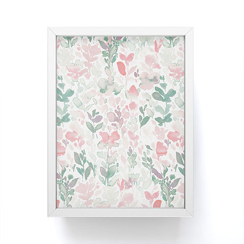 Jacqueline Maldonado Flirt Pale Green Framed Mini Art Print