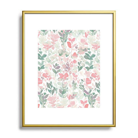 Jacqueline Maldonado Flirt Pale Green Metal Framed Art Print