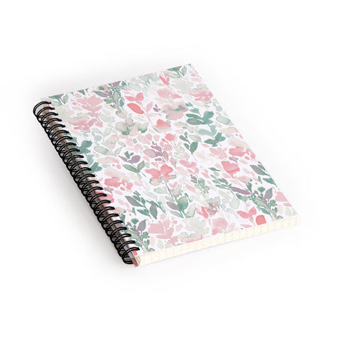 Jacqueline Maldonado Flirt Pale Green Spiral Notebook