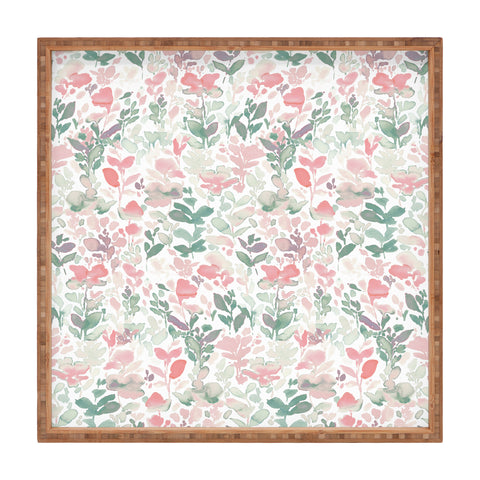 Jacqueline Maldonado Flirt Pale Green Square Tray