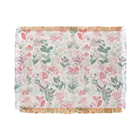 Jacqueline Maldonado Flirt Pale Green Throw Blanket