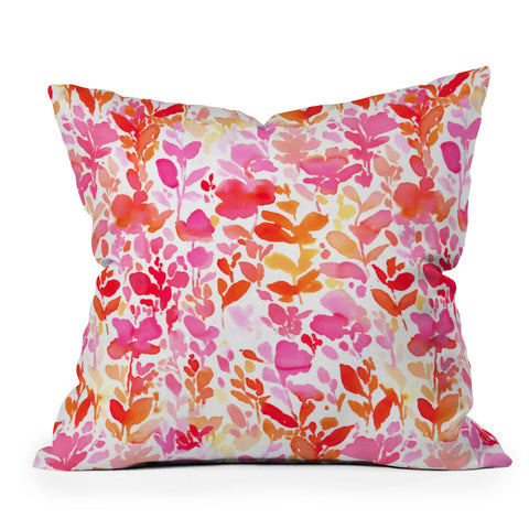 Jacqueline Maldonado Flirt Pink Throw Pillow