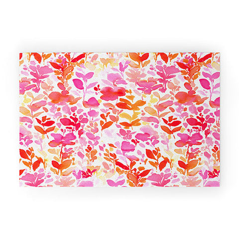 Jacqueline Maldonado Flirt Pink Welcome Mat