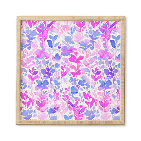 Jacqueline Maldonado Flirt Purple Framed Wall Art