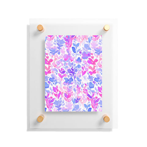 Jacqueline Maldonado Flirt Purple Floating Acrylic Print
