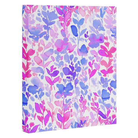 Jacqueline Maldonado Flirt Purple Art Canvas