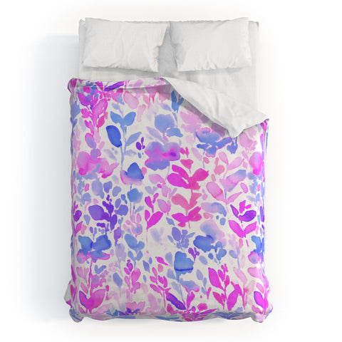 Jacqueline Maldonado Flirt Purple Duvet Cover