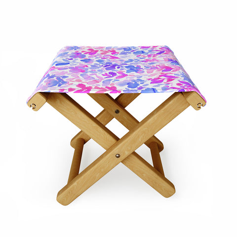 Jacqueline Maldonado Flirt Purple Folding Stool