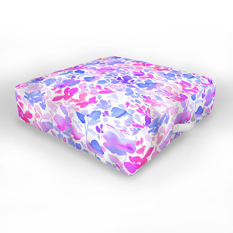 Jacqueline Maldonado Flirt Purple Outdoor Floor Cushion