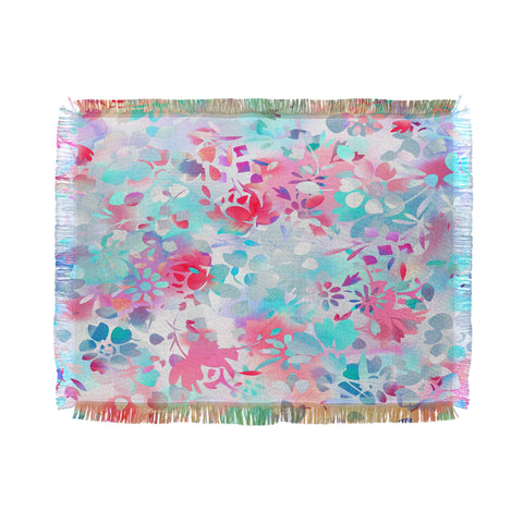 Jacqueline Maldonado Floral Spirit 1 Throw Blanket