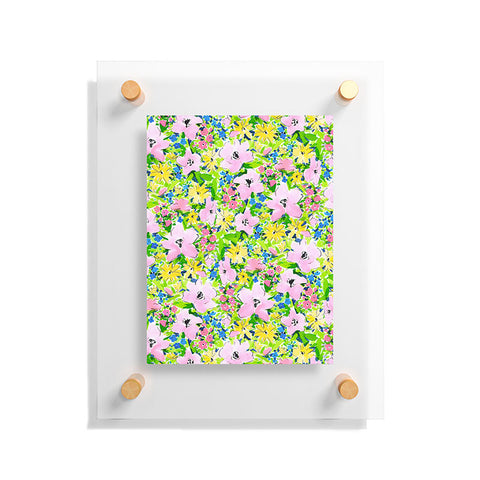 Jacqueline Maldonado Floreale Floating Acrylic Print