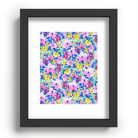 Jacqueline Maldonado Floreale Blue Recessed Framing Rectangle