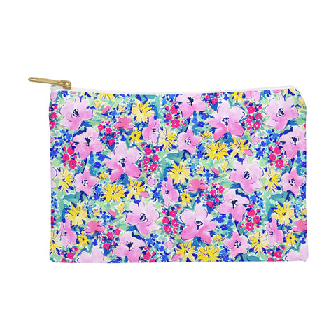 Jacqueline Maldonado Floreale Blue Pouch
