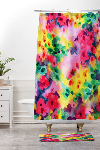 Jacqueline Maldonado Flourish 01 Shower Curtain And Mat