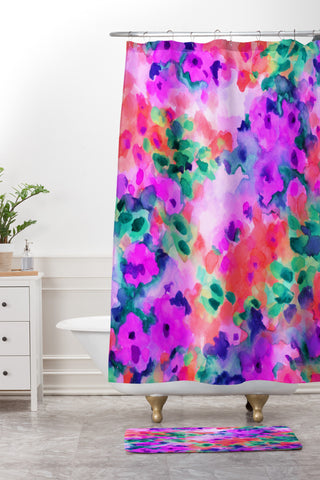 Jacqueline Maldonado Flourish 02 Shower Curtain And Mat