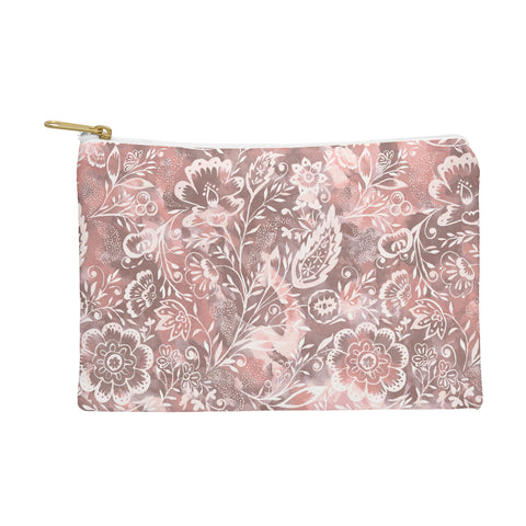 Jacqueline Maldonado Folk Floral Natural Pouch