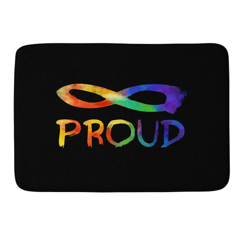 Jacqueline Maldonado Forever Proud 2 Memory Foam Bath Mat