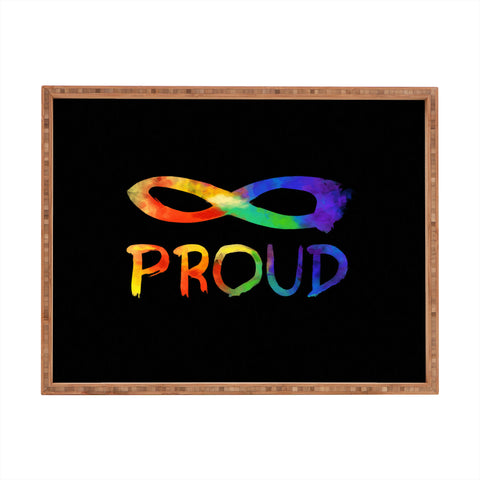 Jacqueline Maldonado Forever Proud 2 Rectangular Tray