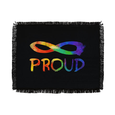 Jacqueline Maldonado Forever Proud 2 Throw Blanket