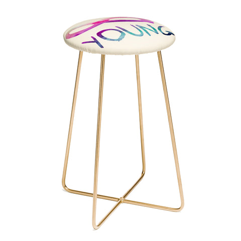 Jacqueline Maldonado Forever Young 1 Counter Stool
