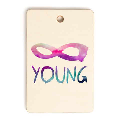 Jacqueline Maldonado Forever Young 1 Cutting Board Rectangle