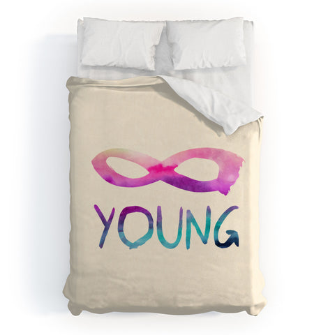 Jacqueline Maldonado Forever Young 1 Duvet Cover