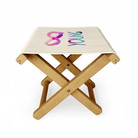 Jacqueline Maldonado Forever Young 1 Folding Stool
