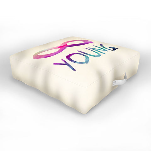 Jacqueline Maldonado Forever Young 1 Outdoor Floor Cushion