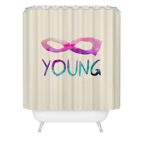 Jacqueline Maldonado Forever Young 1 Shower Curtain