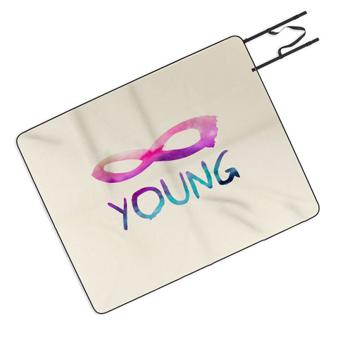 Jacqueline Maldonado Forever Young 1 Picnic Blanket