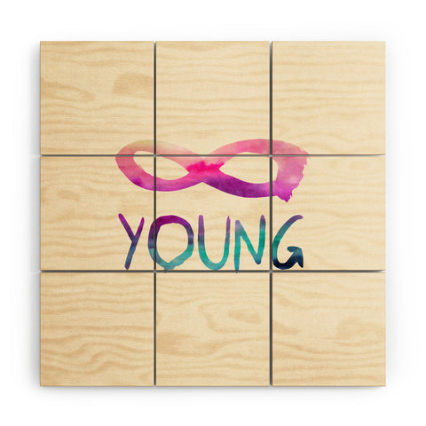 Jacqueline Maldonado Forever Young 1 Wood Wall Mural