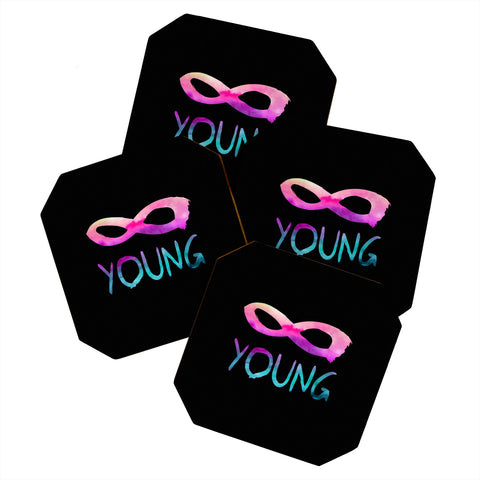 Jacqueline Maldonado Forever Young 2 Coaster Set