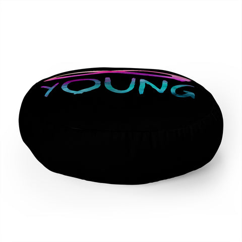 Jacqueline Maldonado Forever Young 2 Floor Pillow Round
