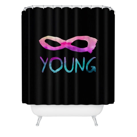Jacqueline Maldonado Forever Young 2 Shower Curtain
