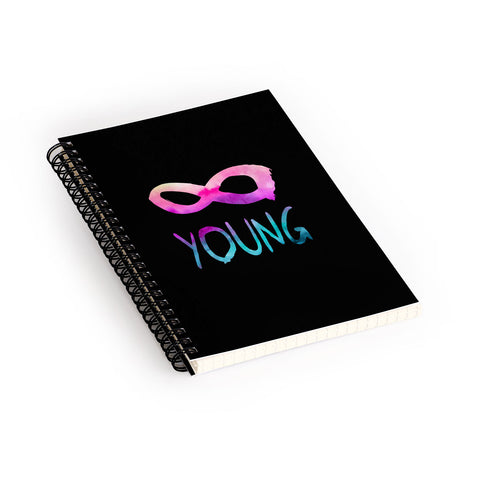 Jacqueline Maldonado Forever Young 2 Spiral Notebook
